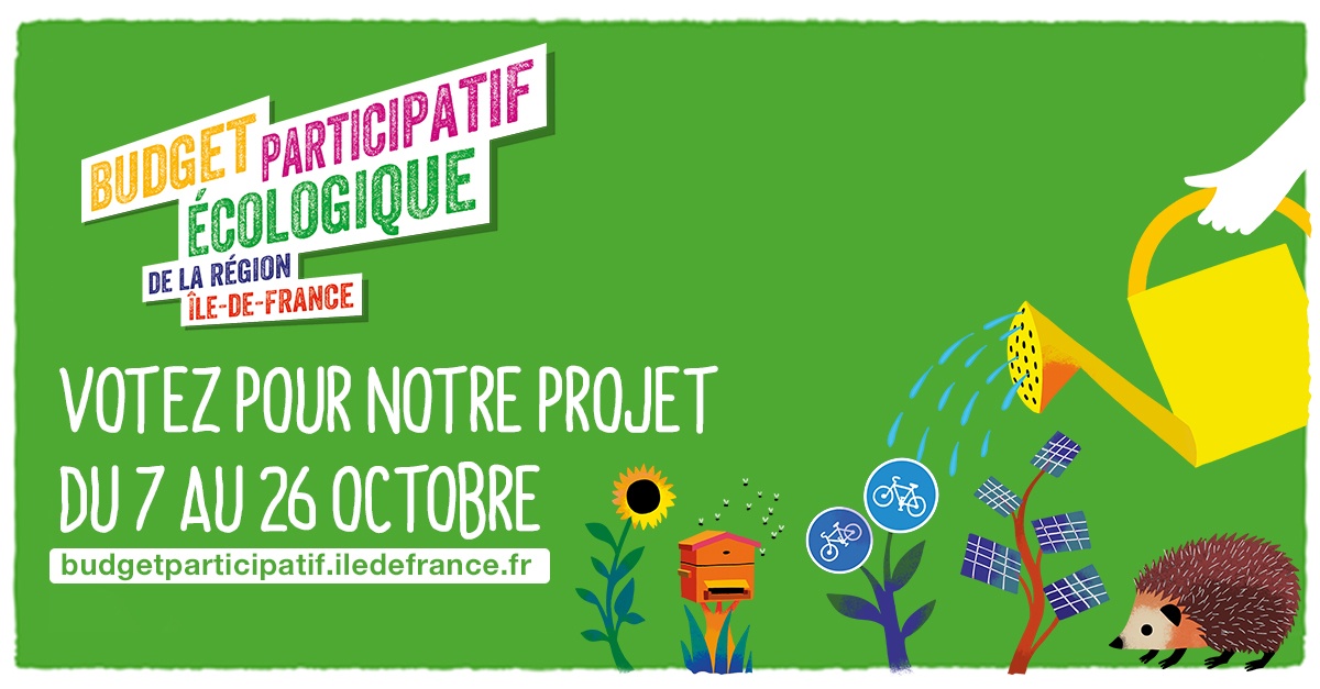 Lire la suite à propos de l’article Votez pour le projet : Arrosage automatique des jardins (cultures potagères et aromatiques) du lycée les côtes de Villebon de Meudon