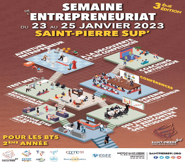 Lire la suite à propos de l’article Les journées entrepreneuriales à l’institut Saint Pierre de Brunoy