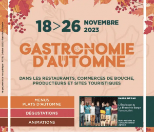 Lire la suite à propos de l’article Gastronomie d’automne 2023