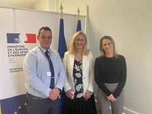 Lire la suite à propos de l’article Rencontres au ministère de l&rsquo;Europe et Affaires étrangères