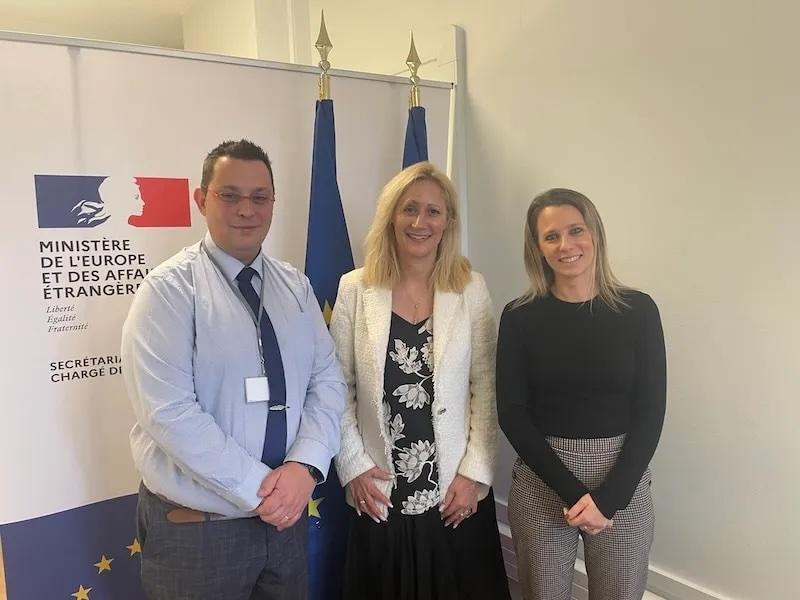 Lire la suite à propos de l’article Rencontres au ministère de l&rsquo;Europe et Affaires étrangères